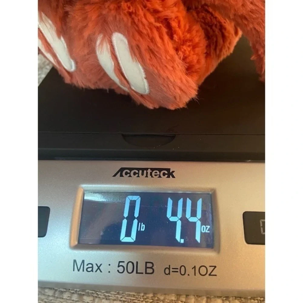 Slumberkins Alpaca Plush Rust Orange Stuffed Animal Emotional Support Toy 15